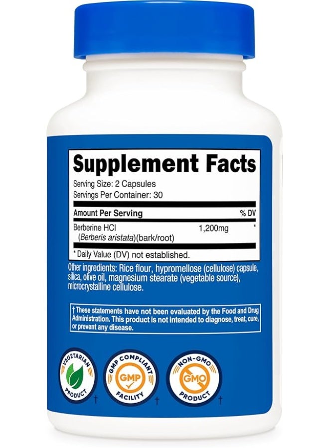 نيوتريكوست، بربرين، 60 كبسولة (600 ملغ لكل كبسولة) - Image 4